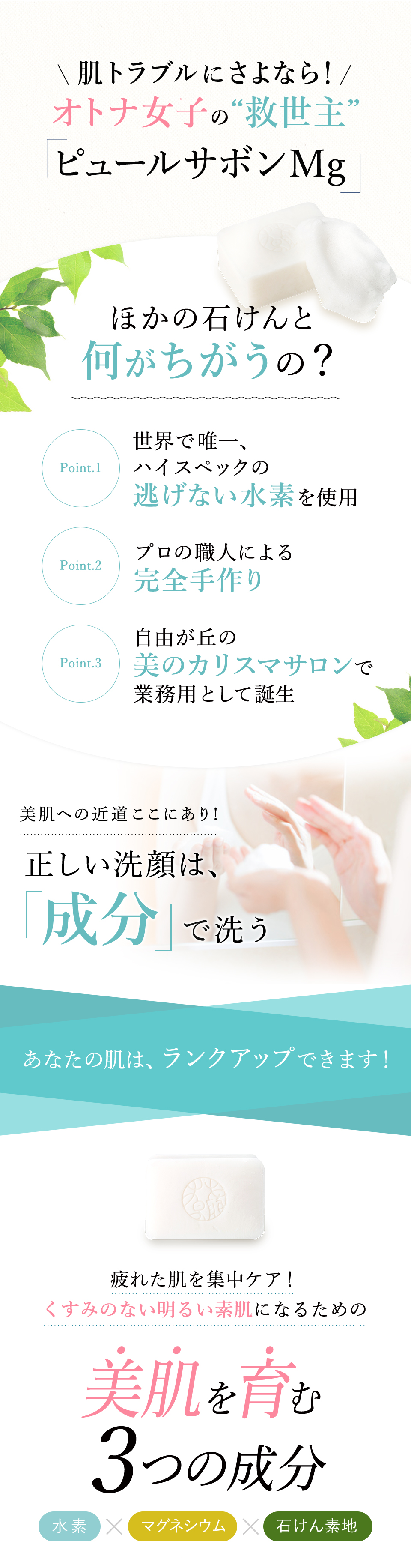 洗顔石鹸